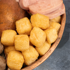 Zuming Oil Fried Mini Tofu golden crispy tofu cubes with soft texture