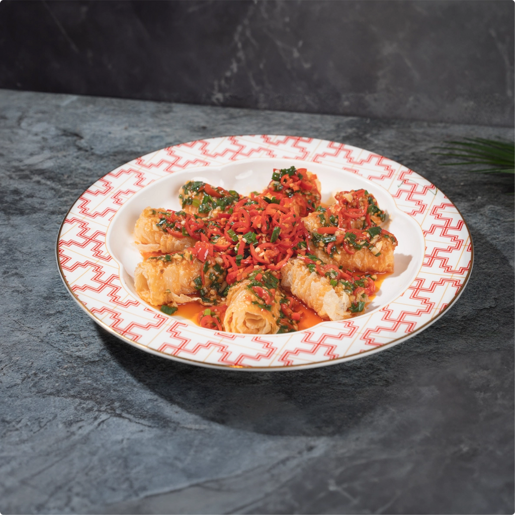 Zuming Tofu Roll spicy and flavorful soybean roll dish