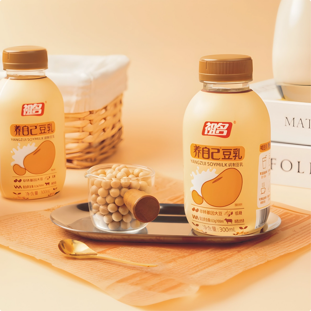 Zuming Yangziji Soymilk fresh soybean drink made with premium soybeans
